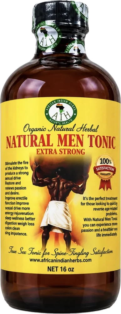 Natural Men Tonic original bottle