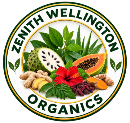 Zenith Wellington Organics official logo